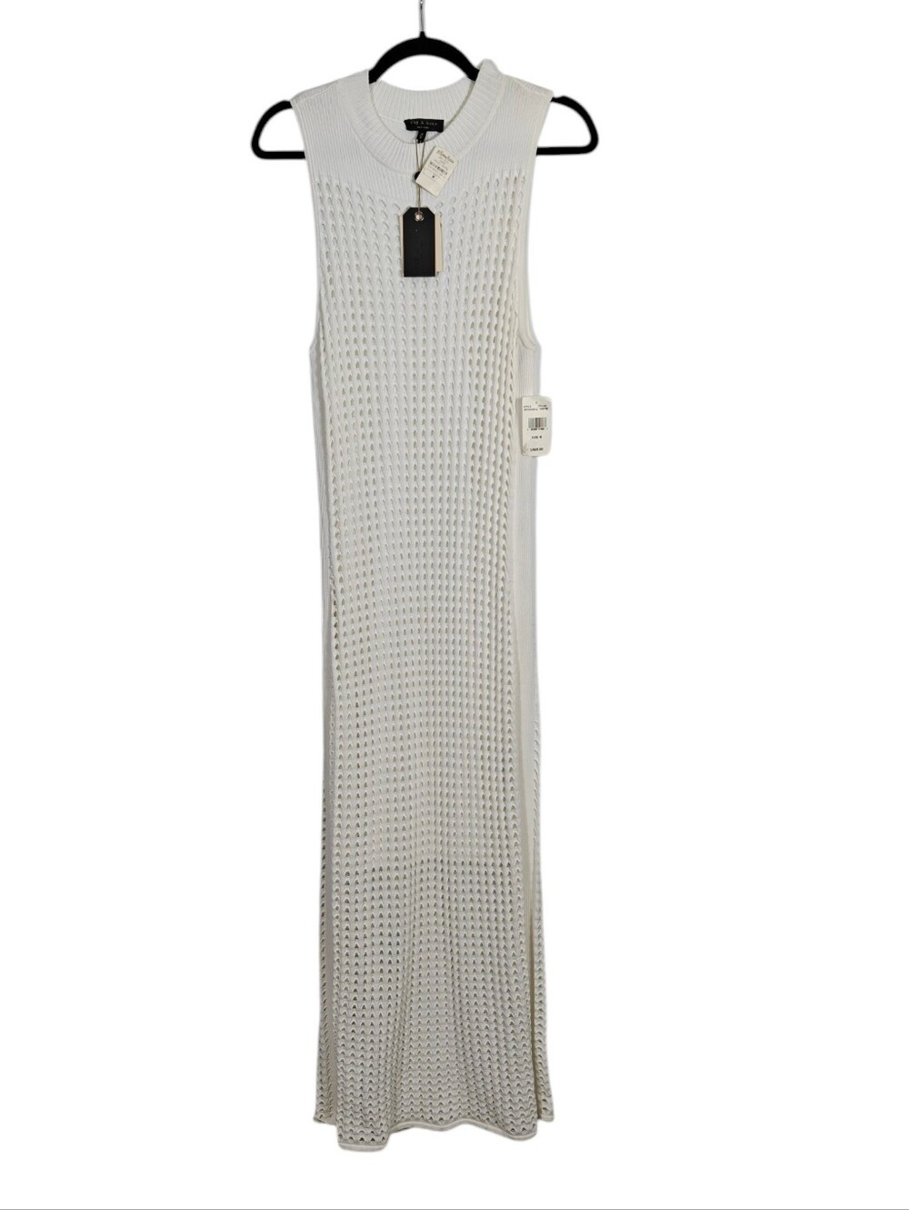 Sleeveless Knit Maxi Dress in Cream